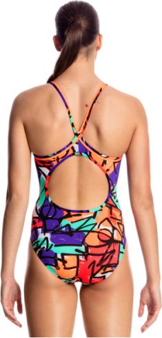 Dívčí plavky Funkita Street Beat Velikosti 10 let - obrázek 3