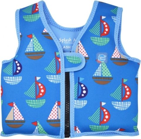 Dětská plavací vesta SplashAbout Go Splash lodička velikosti 4-6 let - obrázek 1