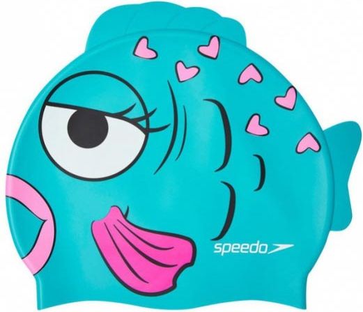 Set dětské plavecké čepice a brýlí Speedo Sea Squad růžový - obrázek 3