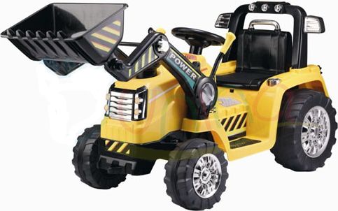Ramiz dětský elektrický traktor s nakládací lžící 2,4GHz - modrý - obrázek 3