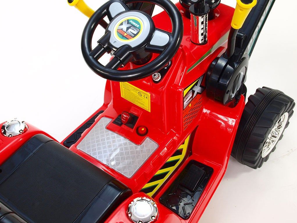 Ramiz dětský elektrický traktor s nakládací lžící 2,4GHz - modrý - obrázek 4