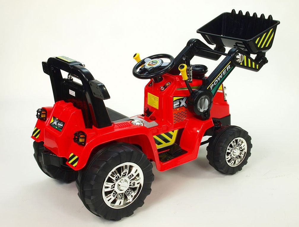 Ramiz dětský elektrický traktor s nakládací lžící 2,4GHz - modrý - obrázek 5