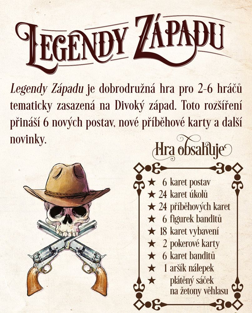 Mindok Legendy Západu: Hrst novinek - obrázek 2