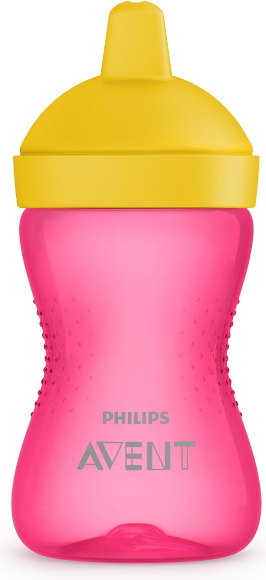 Avent Hrneček Grippy s tvrdou hubičkou 300 ml 1 ks pro dívky - obrázek 1