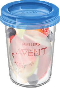Philips AVENT VIA pohárky s víčkem 240ml - 5ks - obrázek 1