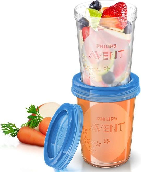 Philips AVENT VIA pohárky s víčkem 240ml - 5ks - obrázek 2