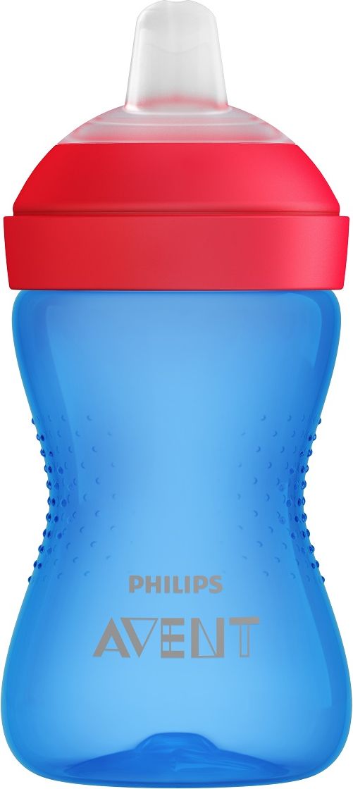Avent Hrneček Grippy s jemnou hubičkou 300 ml 1 ks pro chlapce - obrázek 1