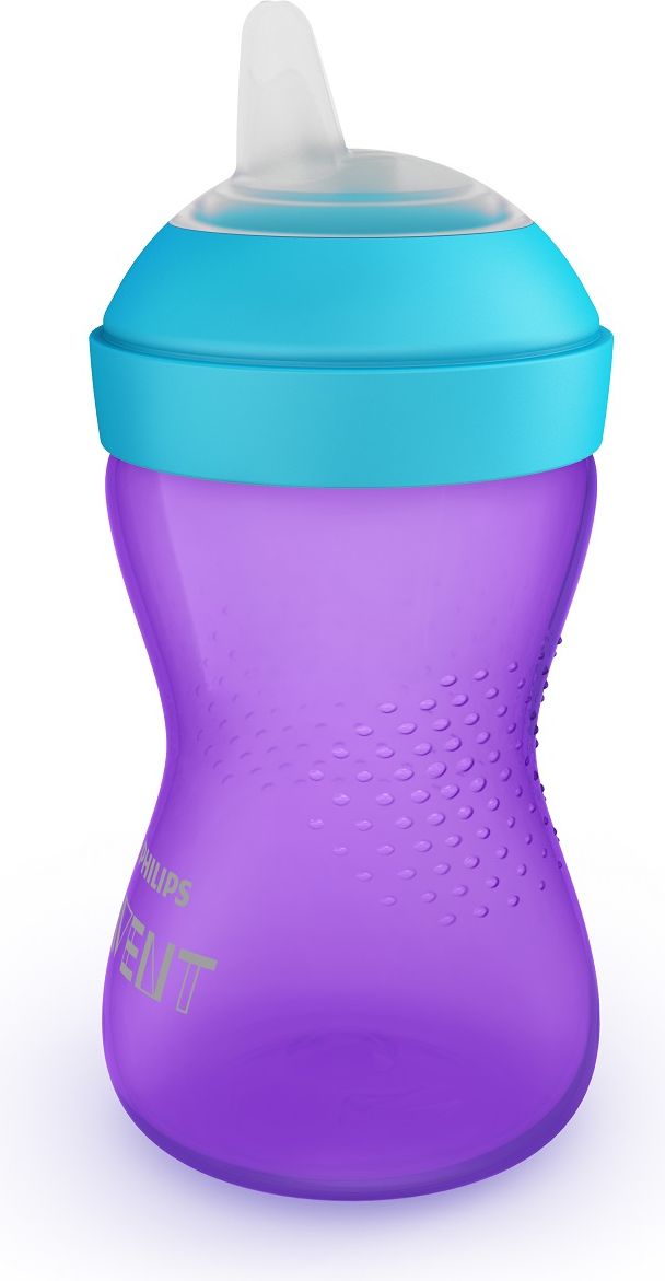 Philips Avent Hrneček 300 ml Grippy pro dívky jemná hubička - obrázek 1