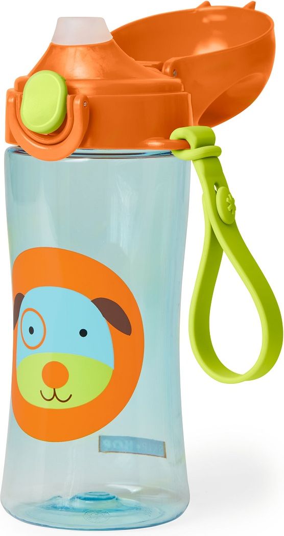 SKIP HOP Zoo Láhev sportovní s uzávěrem Skip Hop 414ml - obrázek 1