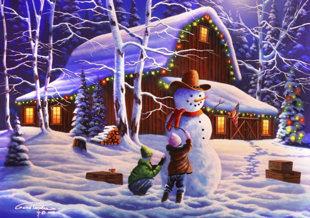 Blue Bird Puzzle 1500 dílků The Joy of Christmas - obrázek 1