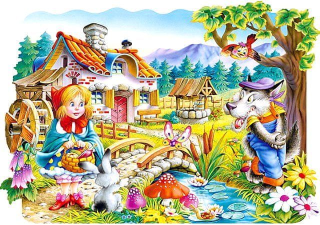 Castorland Jigsaw Puzzle - 20 dílků : Little Red Riding Hood - obrázek 1
