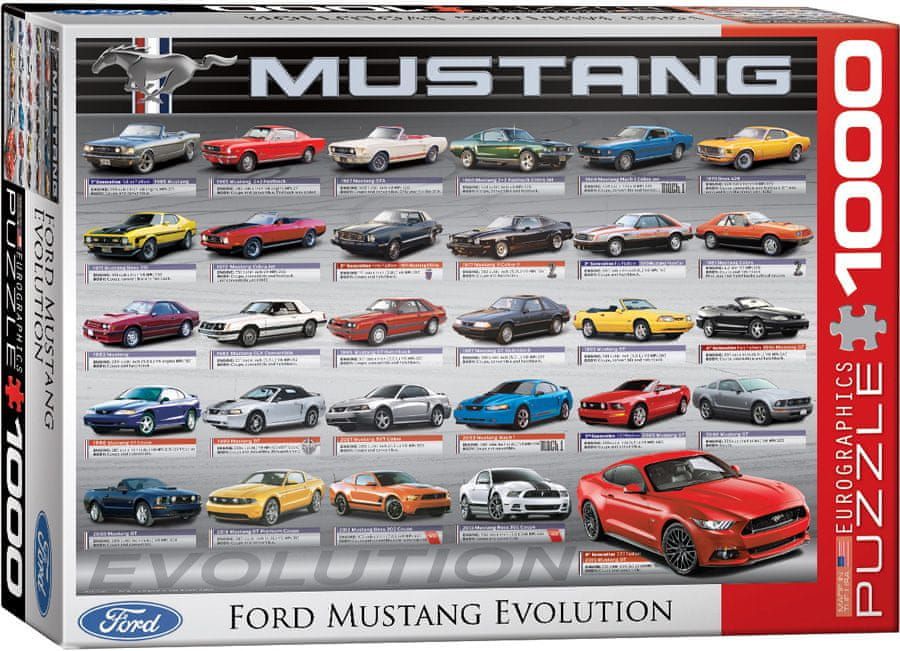 EuroGraphics Puzzle 1000 dílků Ford Mustang Evolution - obrázek 1