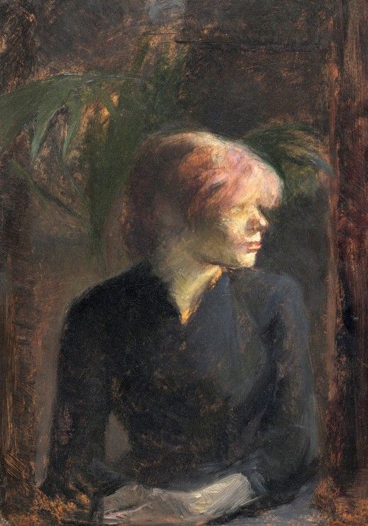 Grafika Puzzle 1000 dílků Henri de Toulouse-Lautrec: Carmen Gaudin, 1885 - obrázek 1