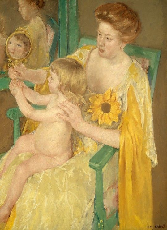 Grafika Puzzle 300 dílků Mary Cassatt: Mother and Child, 1905 - obrázek 1