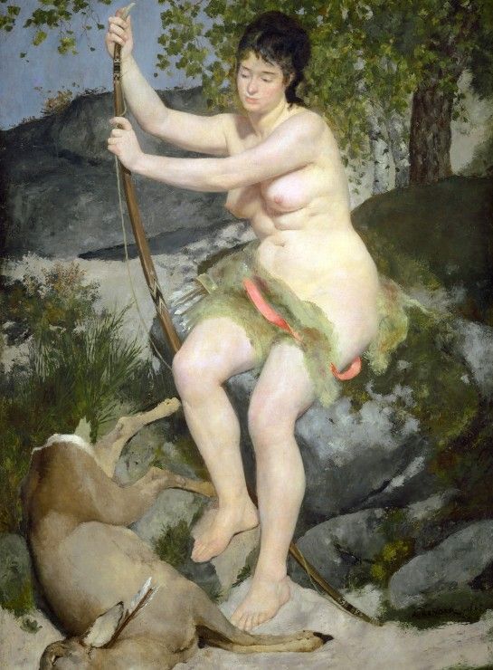 Grafika Puzzle 2000 dílků Auguste Renoir: Diana, 1867 - obrázek 1