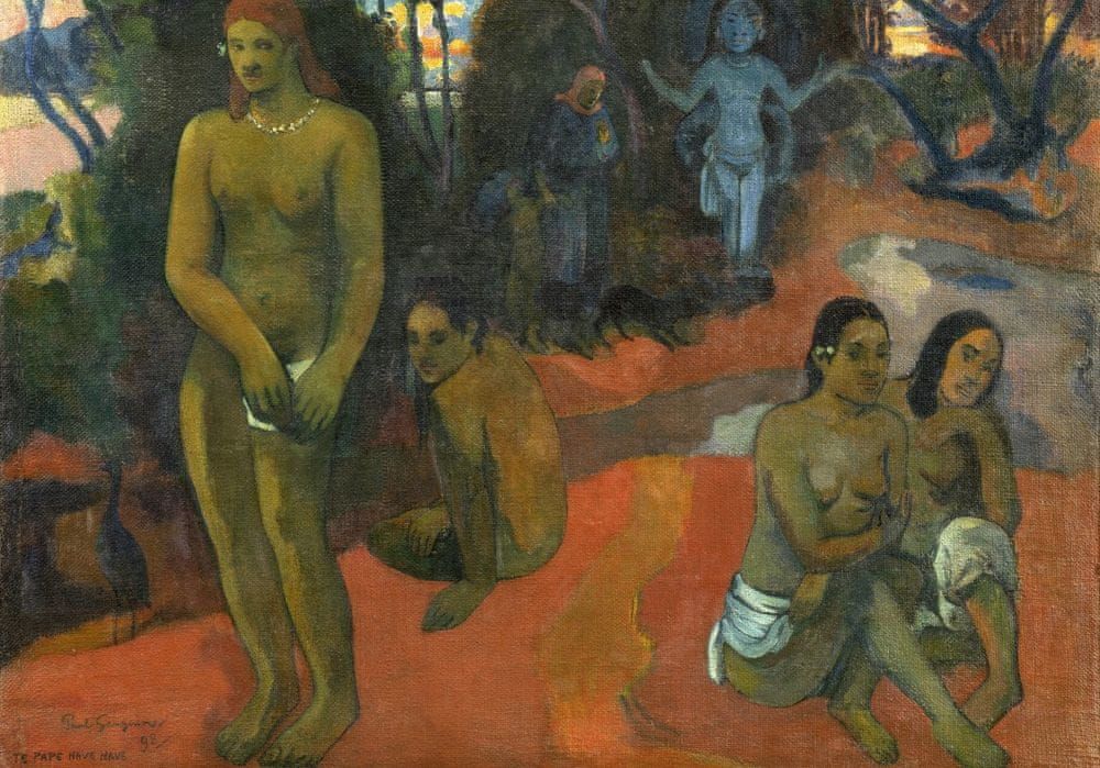 Grafika Puzzle 1000 dílků Paul Gauguin: Te Pape Nave Nave (Delectable Waters) - obrázek 1
