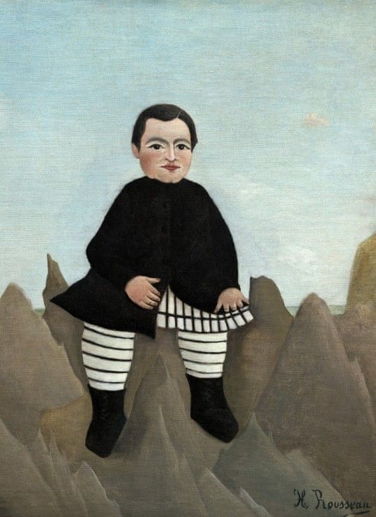 Grafika Puzzle 300 dílků Henri Rousseau : Boy on the Rocks, 1895/1897 - obrázek 1
