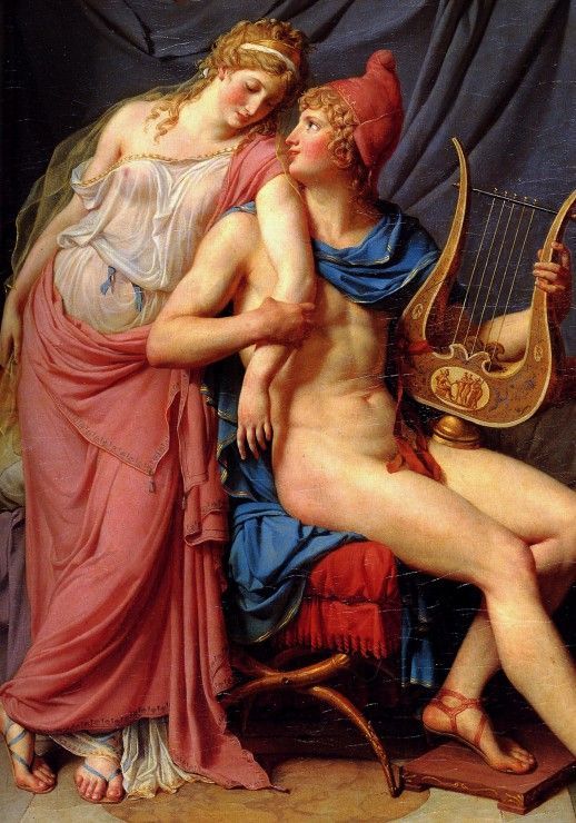 Grafika Puzzle 1000 dílků Jacques-Louis David: The Loves of Paris and Helen, - obrázek 1