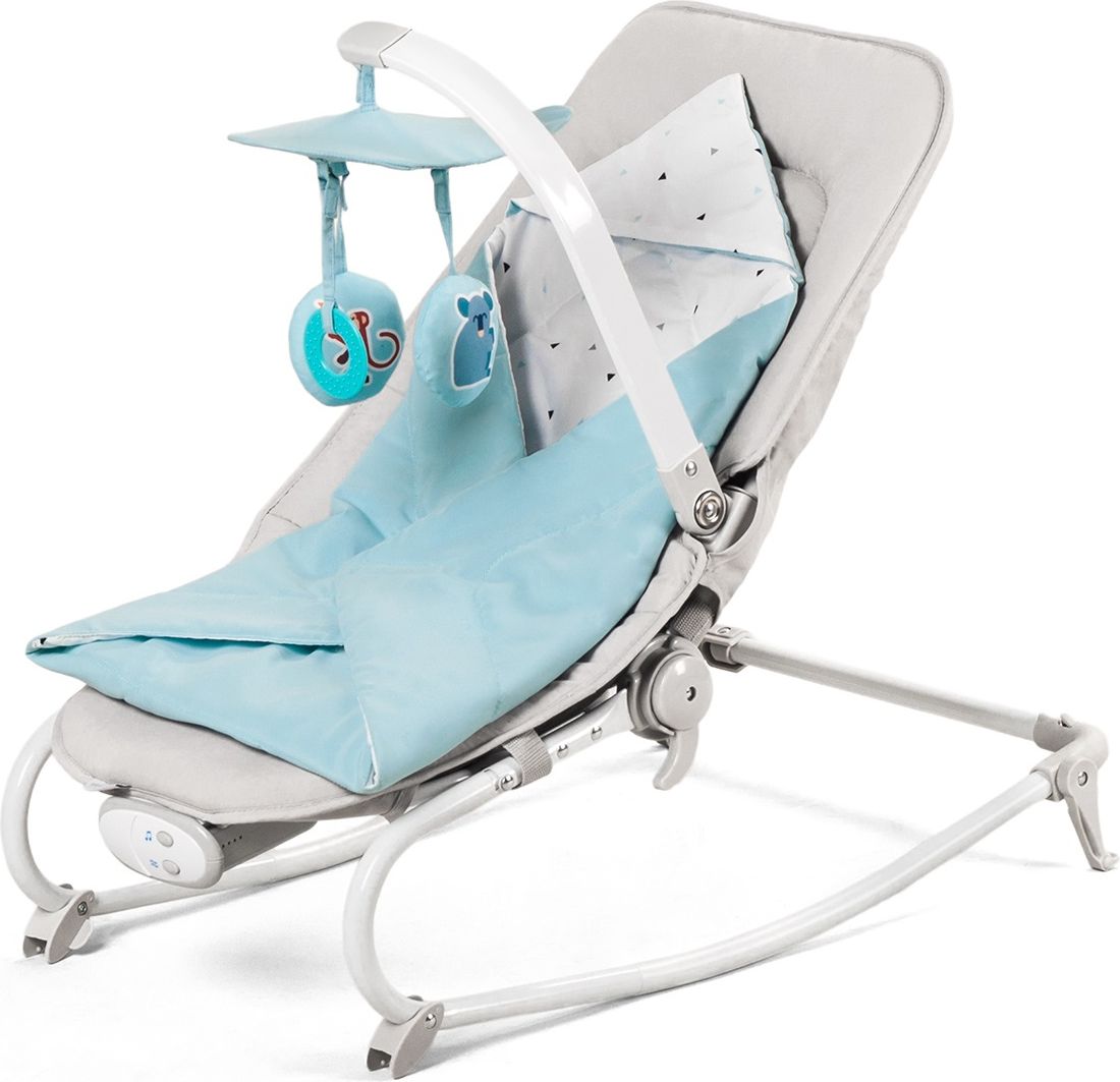 KINDERKRAFT Lehátko Felio – Light blue - obrázek 1