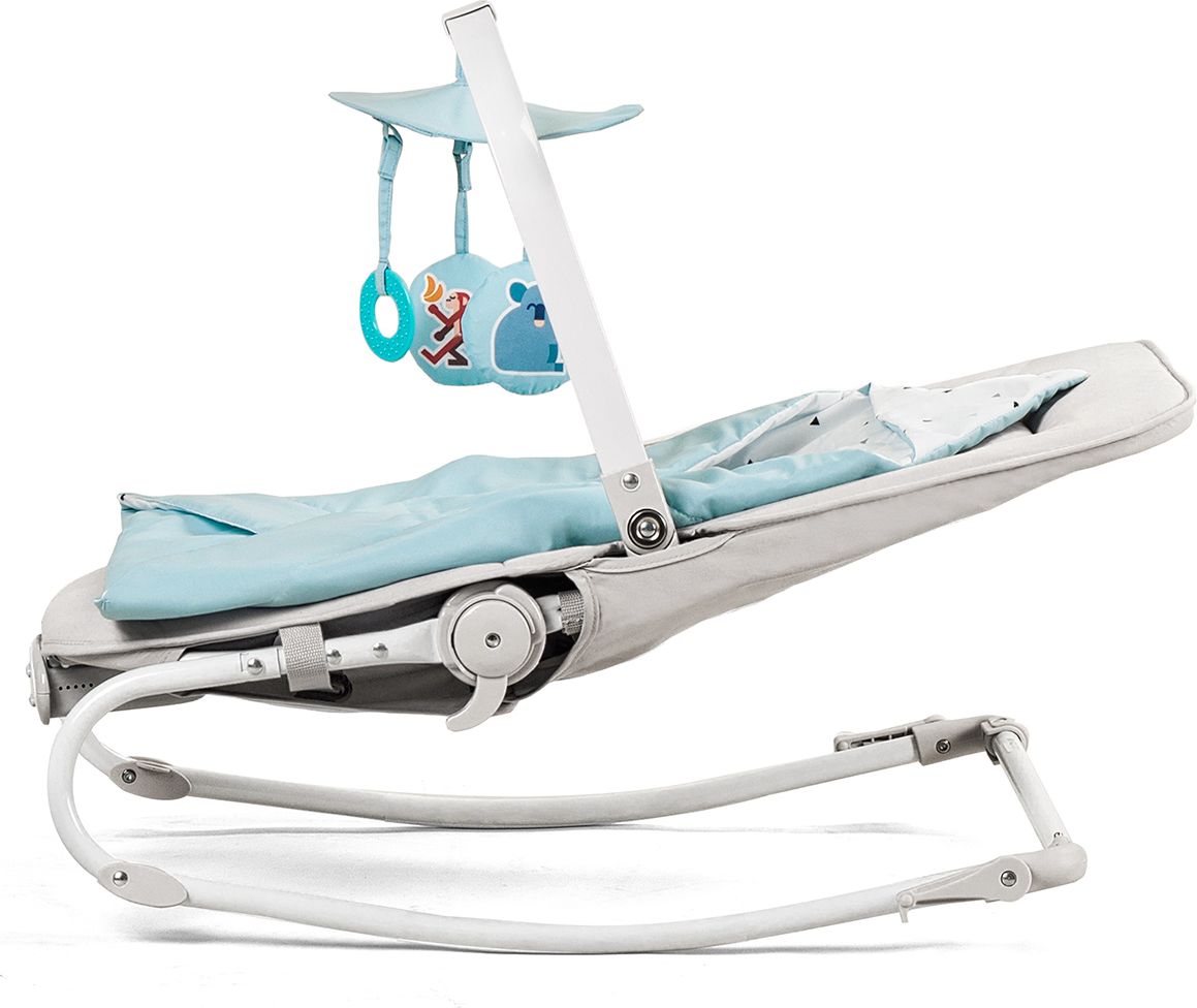 KINDERKRAFT Lehátko Felio – Light blue - obrázek 2