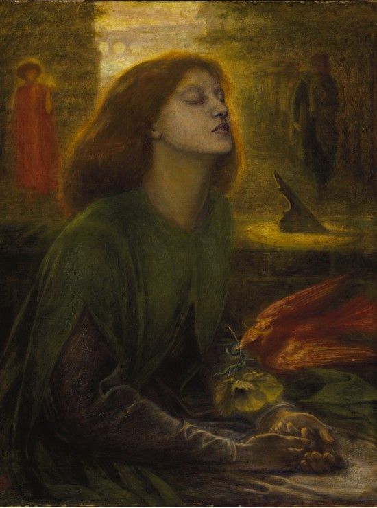 Grafika Puzzle 2000 dílků Dante Gabriel Rossetti : Beata Beatrix, 1872 - obrázek 1