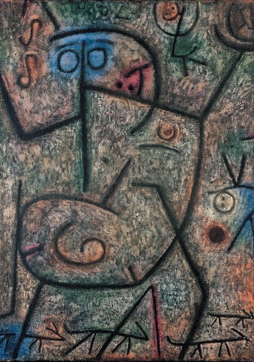 Grafika Puzzle 1000 dílků Paul Klee : Oh! These Rumors!, 1939 - obrázek 1