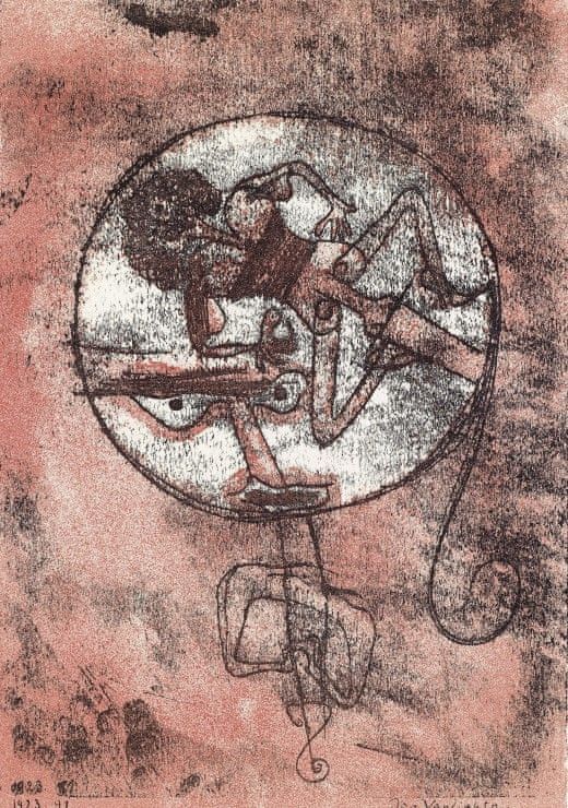Grafika Puzzle 1000 dílků Paul Klee : Der Verliebte, 1923 - obrázek 1