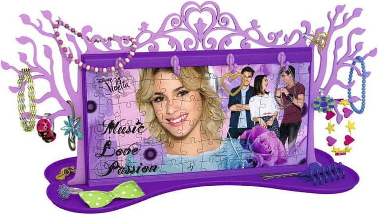 Ravensburger Puzzle 108 dílků 3D Puzzle - Girly Girls Edition - Jewellery Tree: Vi - obrázek 1