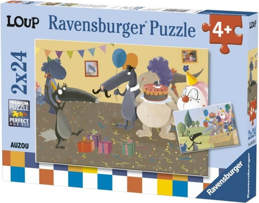 Ravensburger 2 Puzzles - Loup - obrázek 1