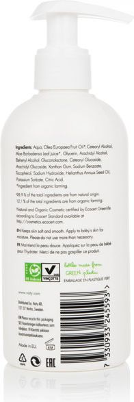 Tělové mléko 200 ml Naty Nature Babycare Eco - obrázek 2