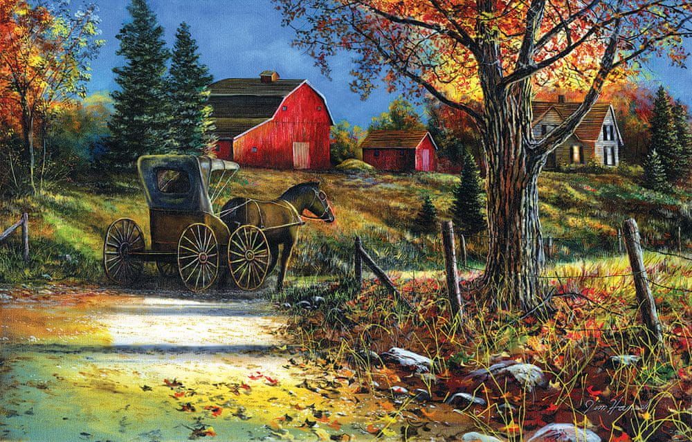 SunsOut Puzzle 1000 dílků Jim Hansel - Country Roadside - obrázek 1