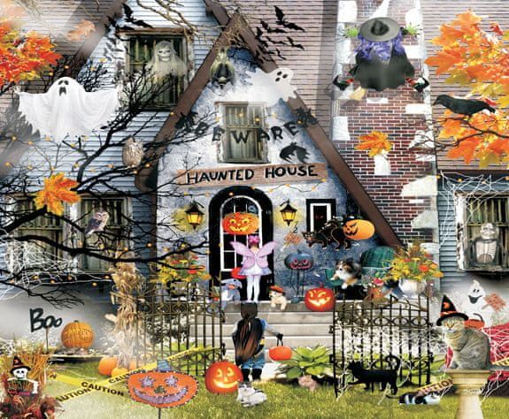 SunsOut Puzzle 1000 dílků Lori Schory - Haunted House - obrázek 1