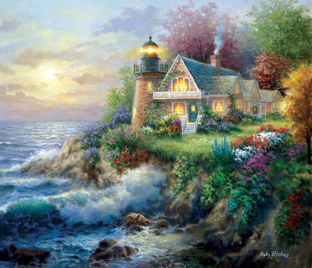 SunsOut Puzzle 550 dílků Nicky Boehme - On Guard - obrázek 1