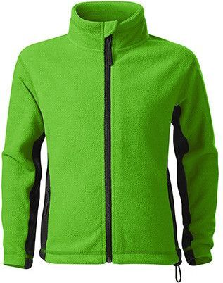 ADLER Czech Dětská fleece bunda Malfini FROSTY 529 zelené jablko 122 - obrázek 1
