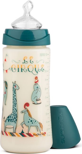 SUAVINEX Láhev 360 ml S T2L – růžová panda - obrázek 2