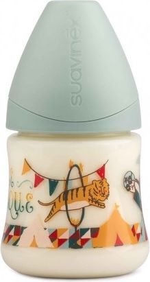 SUAVINEX Láhev 150 ml S T1S – zelený cirkus - obrázek 1