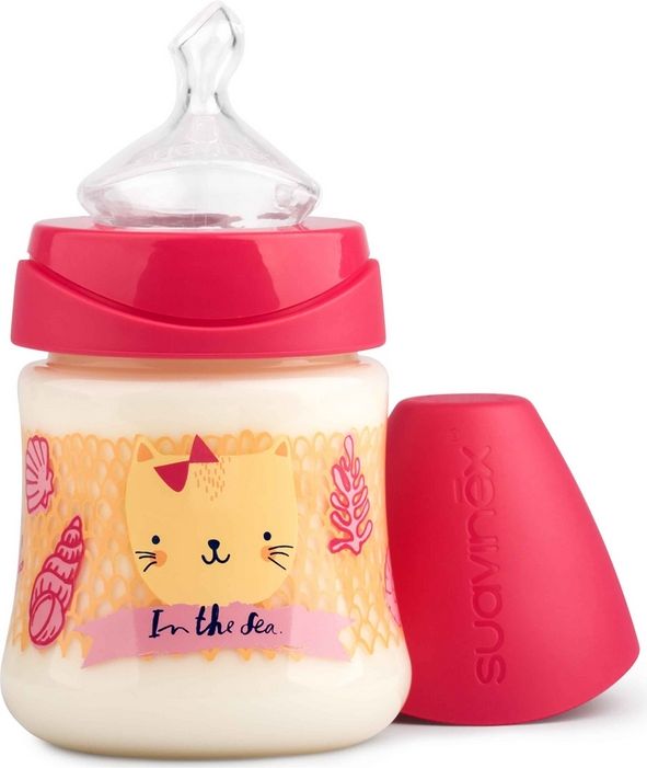 SUAVINEX Láhev 150 ml S T1S – zelený cirkus - obrázek 2