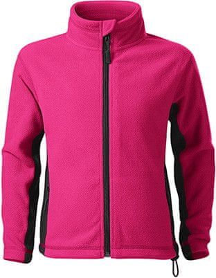 ADLER Czech Dětská fleece bunda Malfini FROSTY 529 magenta ružová 134 - obrázek 1