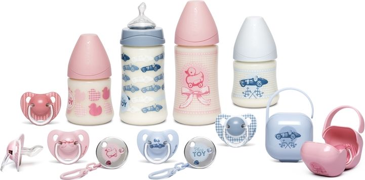 LÁHEV Široké hrdlo 270 ml Suavinex Toys MODRÉ AUTO - obrázek 2
