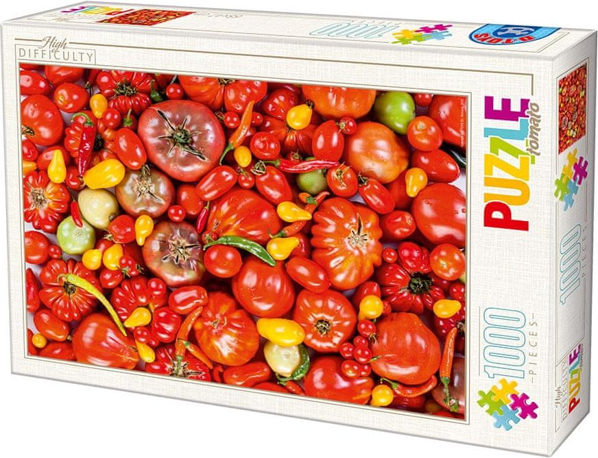 D-Toys Puzzle 1000 dílků Tomato - obrázek 1