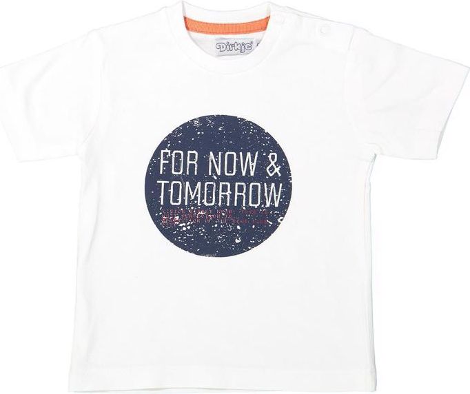 DIRKJE Tričko A-FOR NOW vel. 74 White - obrázek 2