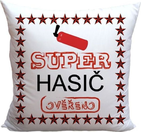 IMPAR SUBLIMACE Polštář Super hasič - obrázek 1