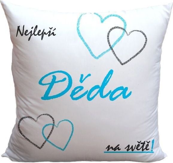 IMPAR SUBLIMACE Polštář Nejlepší děda - obrázek 1
