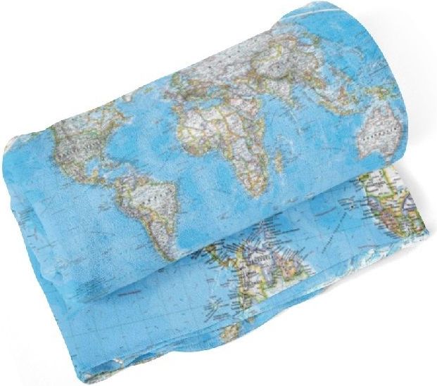 IMPAR SUBLIMACE Deka Mapa světa - obrázek 1