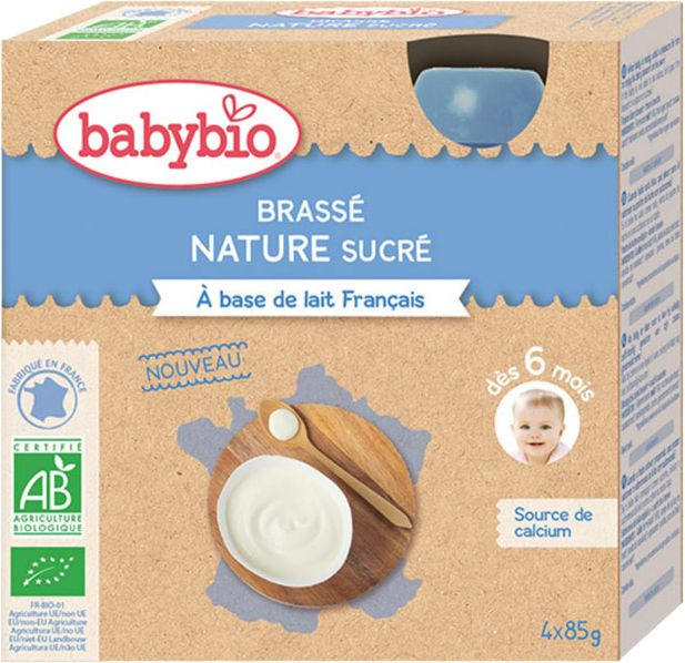 BABYBIO Mléčný dezert 4x85 g - obrázek 1