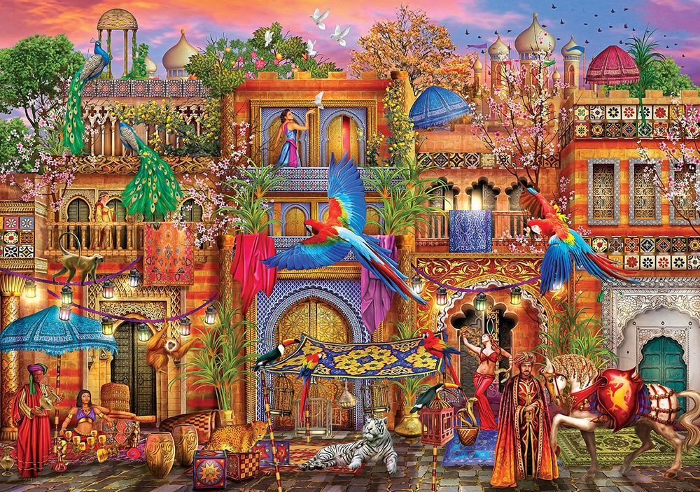 KS Games Puzzle 4000 dílků Arabian Street - obrázek 1
