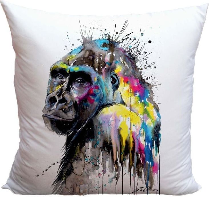 IMPAR SUBLIMACE Polštář Gorila art - obrázek 1