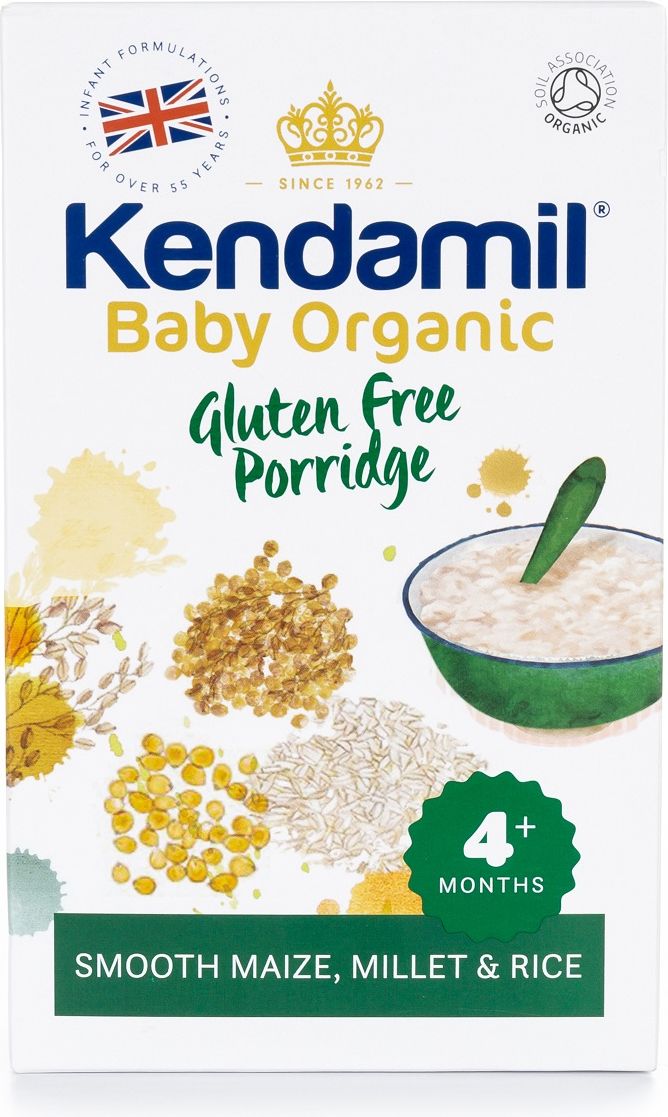 Kendamil BIO Dětská bezlepková organická kaše 150 g - obrázek 1