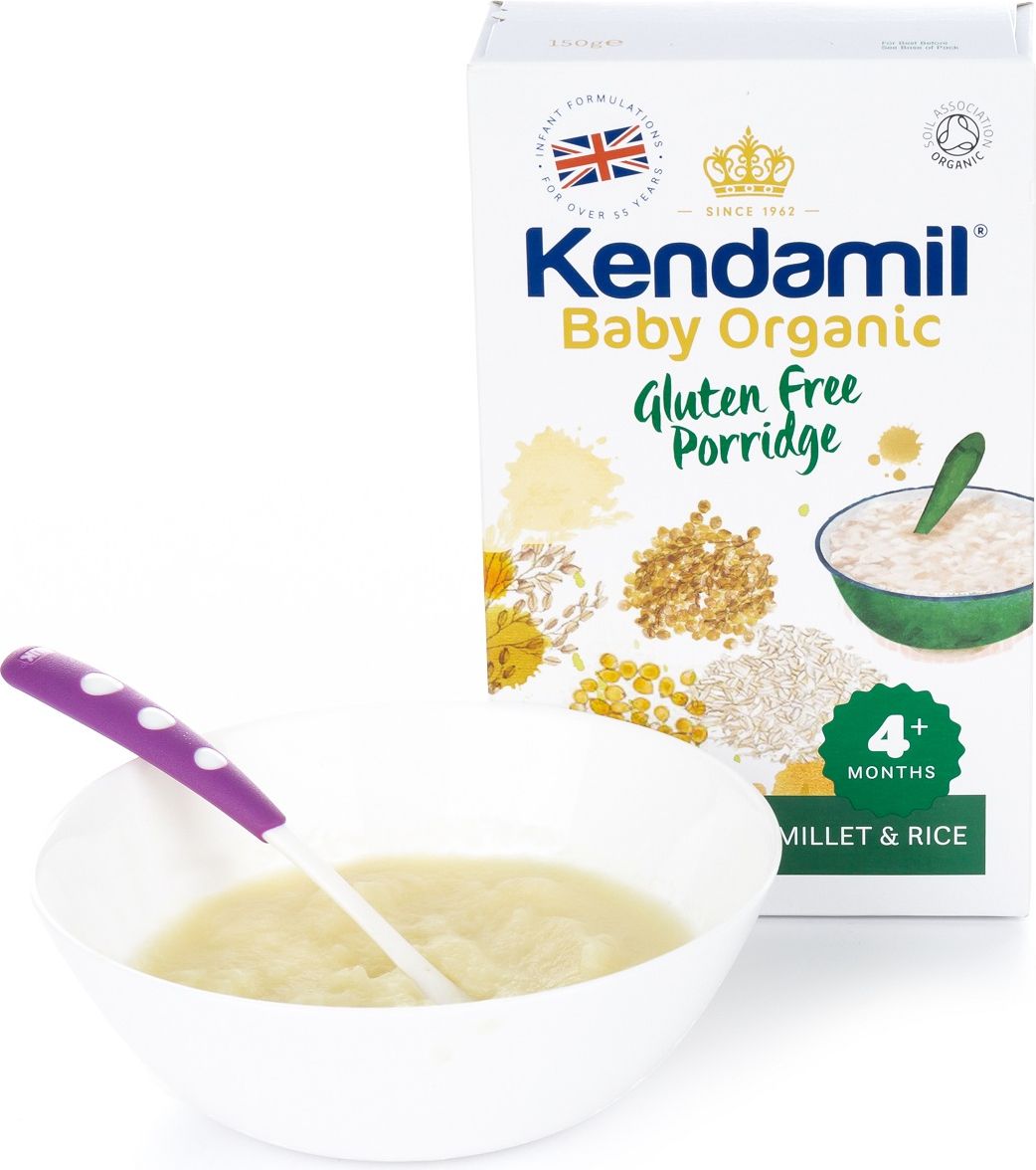 Kendal Nutricare KENDAMIL Bezlepková Organická BIO kaše ovocná snídaně (150g) - obrázek 2
