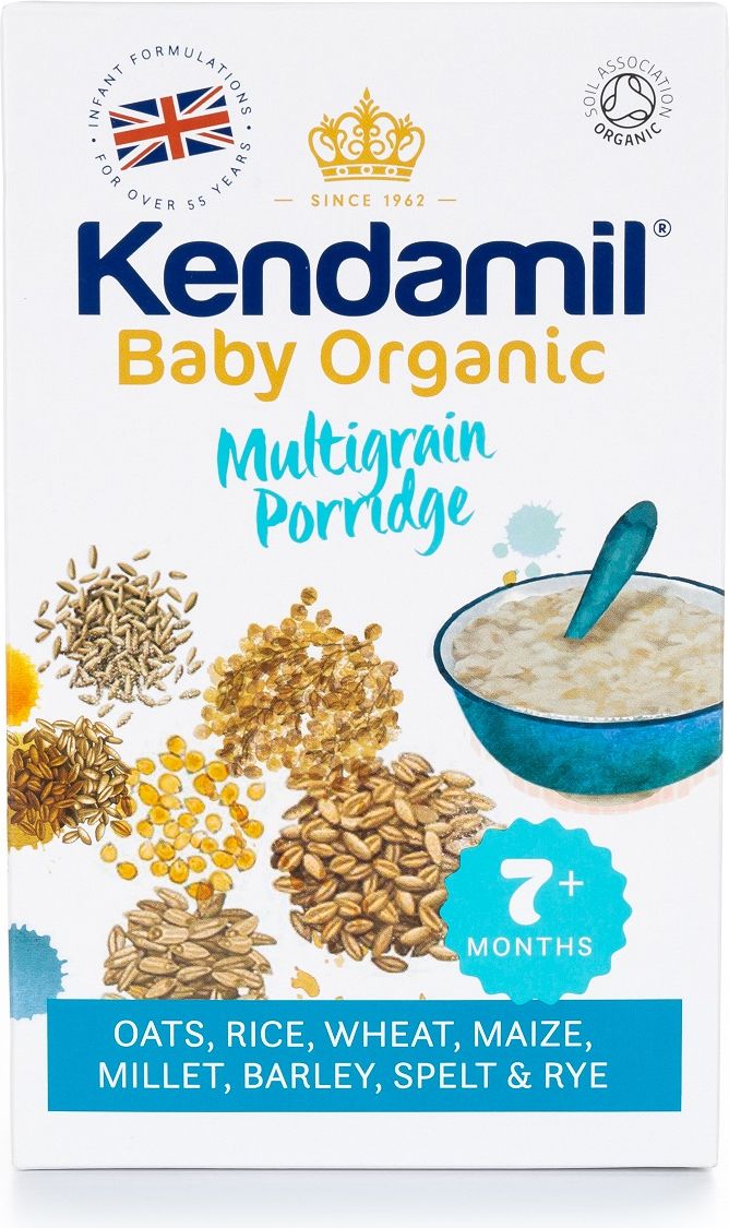 Kendamil BIO Dětská organická vícezrnná kaše 150 g - obrázek 1